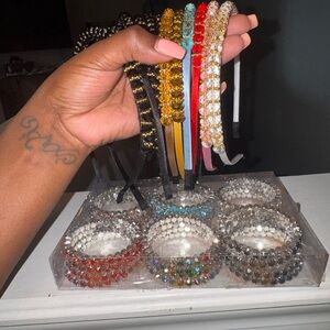 Crystal Headbands & Bracelets Bundle